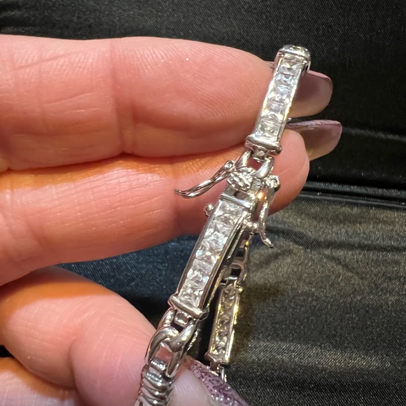 Silpada Jewelry - Silpada Sterling silver and Cubic zirconia tennis bracelet